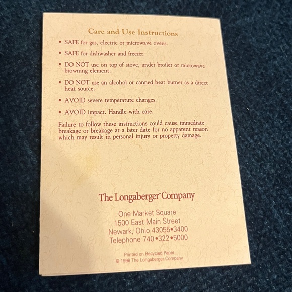 1999 LONGABERGER Candy Corn Crock - Picture 13 of 13